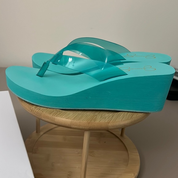 Jessica Simpson platform wedge sandals.. NIB - Picture 4 of 9